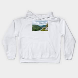 Bad Urach, view from the Grafensteige hill Kids Hoodie